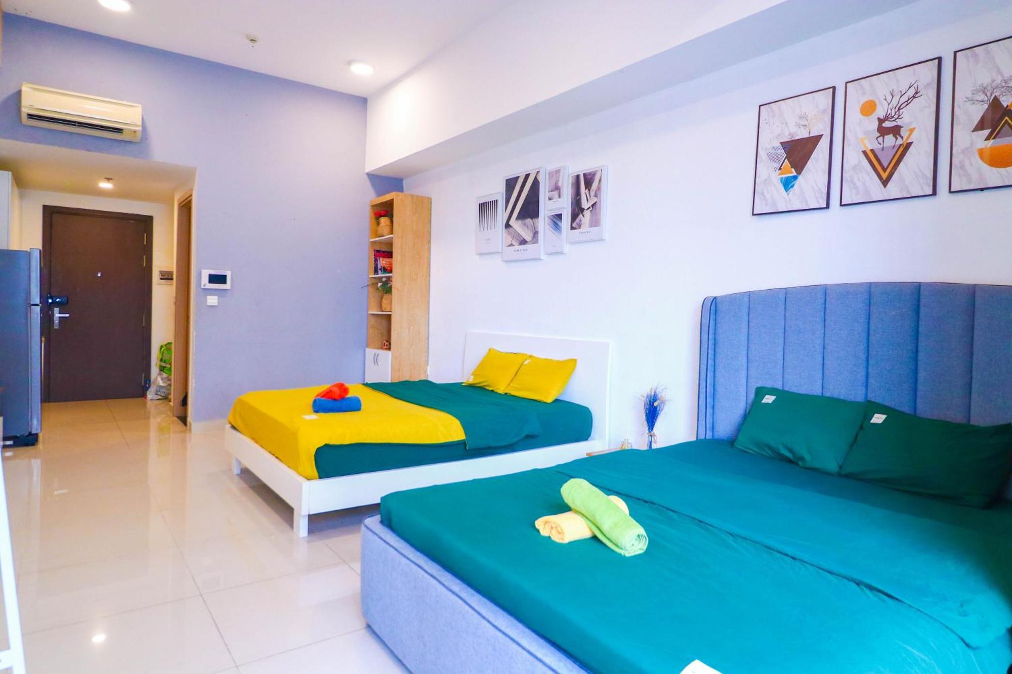 Grand Saigon Centre - Rivergate Residence, Free Gym&Pool Ho Şi Min Dış mekan fotoğraf